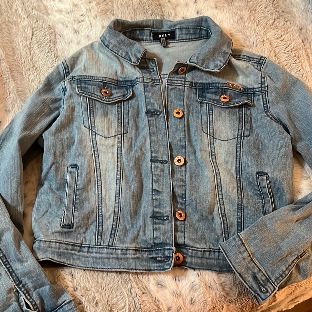 Girls DKNY demin jacket